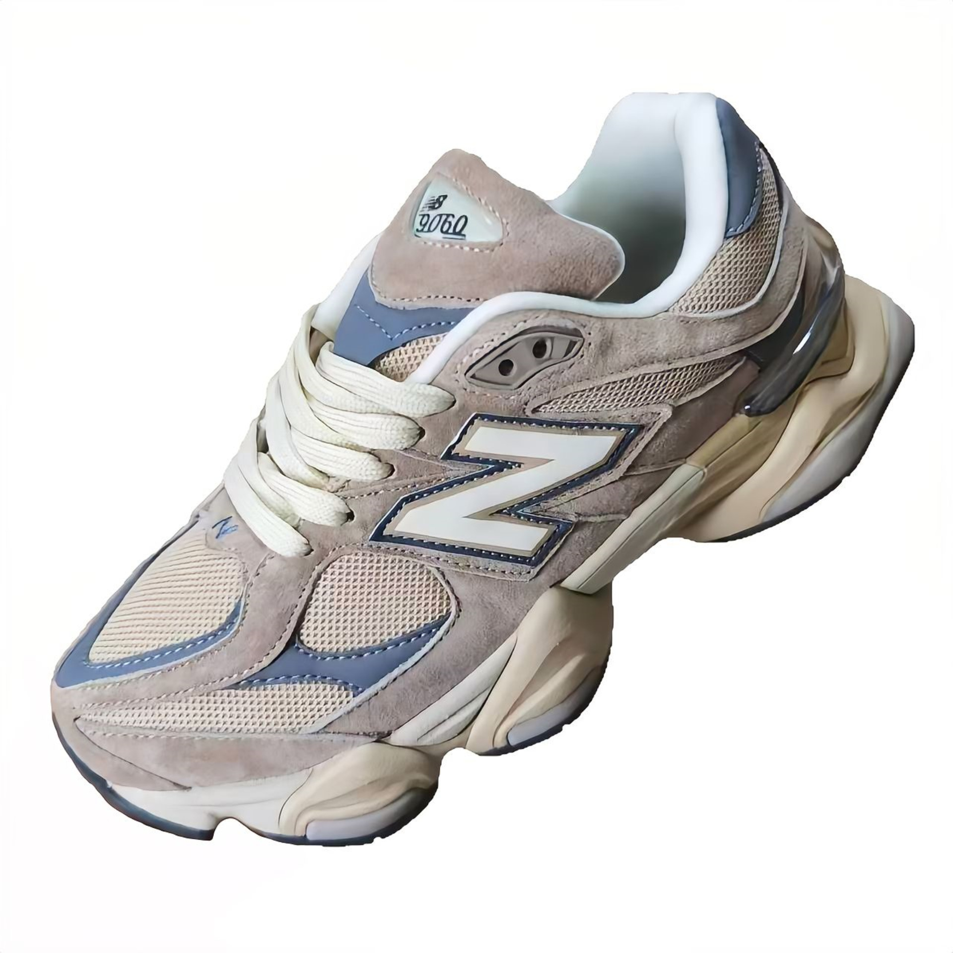 莆田純正NB9060小象蹄ユニセックスレトロカップルスポーツカジュアル高品質ランニングシューズ