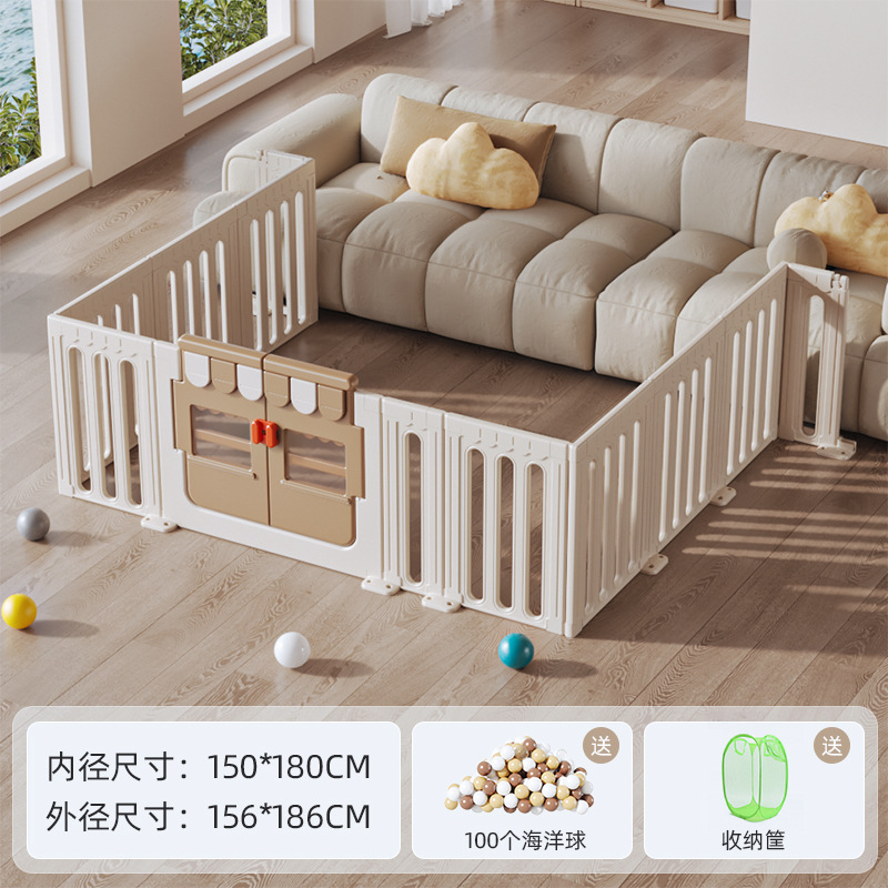 三面对开门1.5*1.8+100左右个海洋球+收纳袋（无爬行垫）