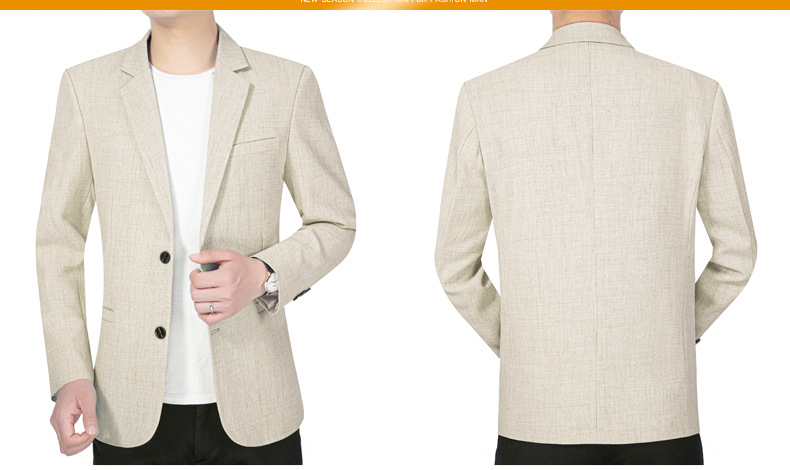 Casual Blazer in Grey Cafe