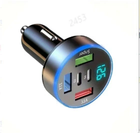 super fast charging 6/8 port — Mobil şarj cihazları - c8-2pd3usb-pdsuper31-digital-display-car-charger
