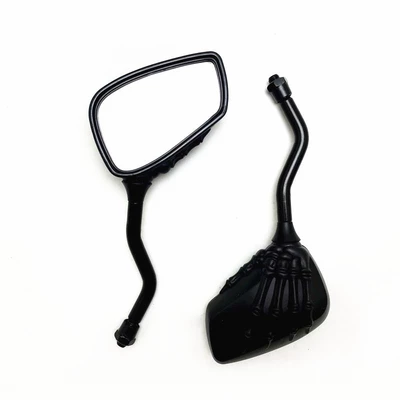 Suitable for motorcycle modified skull Motorcycle rearview mirror