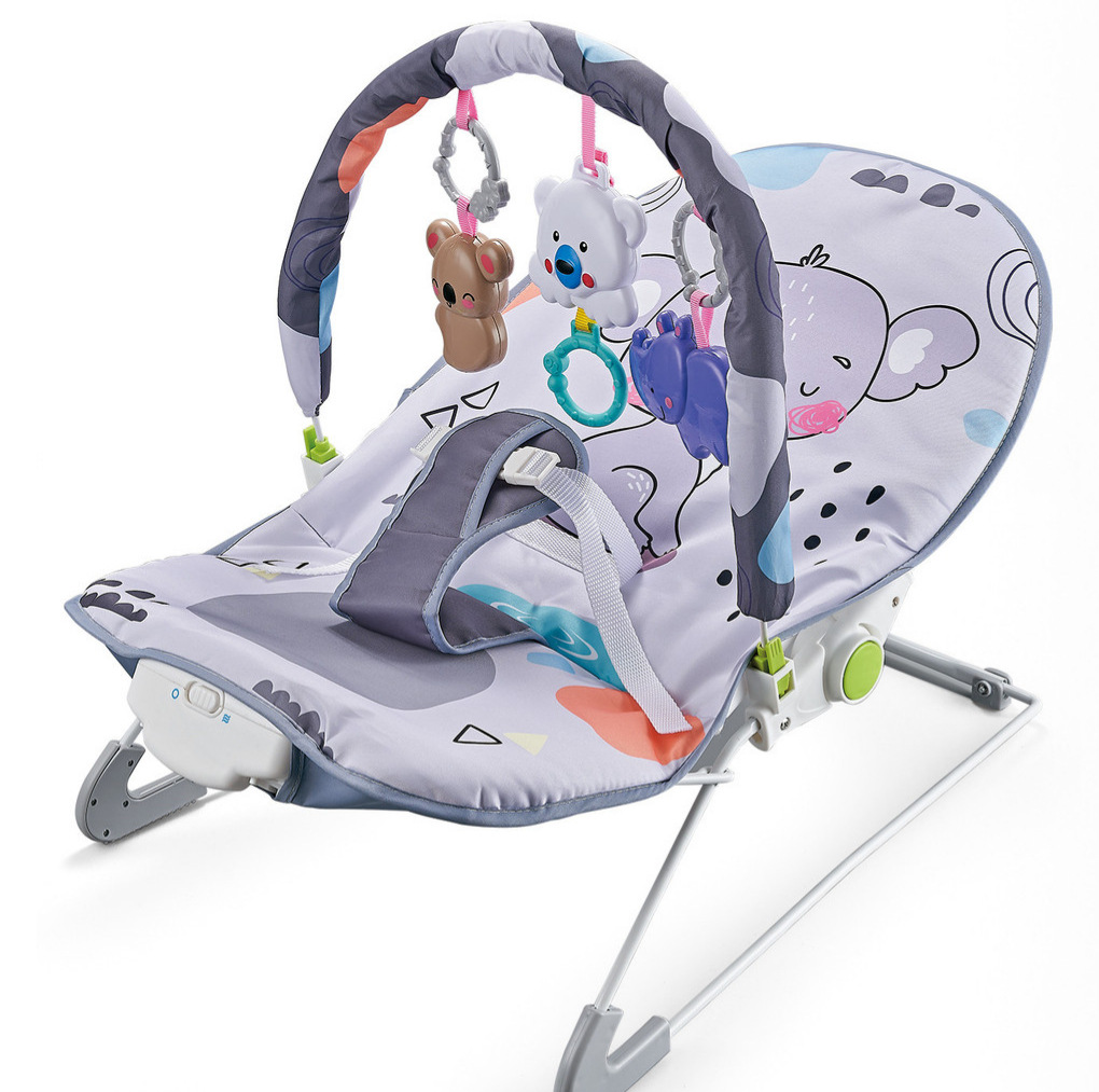 Mecedora transfronteriza para bebés, mecedora de vibración musical multifuncional para bebés, silla de ocio para niños, silla reclinable