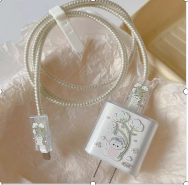 Aplicable para Apple 16pro cable de datos 15 protector de cargador iPhone 14 protector de cabeza de carga de teléfono móvil