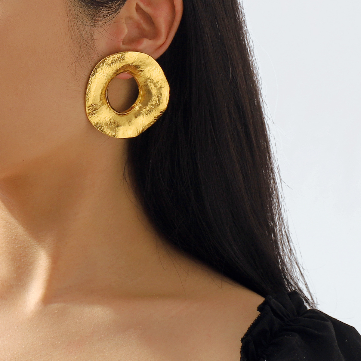 42g Weight 0.03µm Gold Plating Thickness Electroplated Gold Plating Process 201 Stainless Steel Ear Needle Material Golden Plated Plating Material Ear Studs Classification 1 Pair Quantity Holiday, Daily Occasion Alloy Material Geometric Pattern Women's Gender IG Style, Casual, Exaggerated Style Plating Craft 1 Pair IG Style Casual Exaggerated Geometric Alloy Ear Studs 无