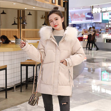 2023羽绒棉服女新款宽松棉袄中长款冬季面包服女学生棉衣时尚外套
