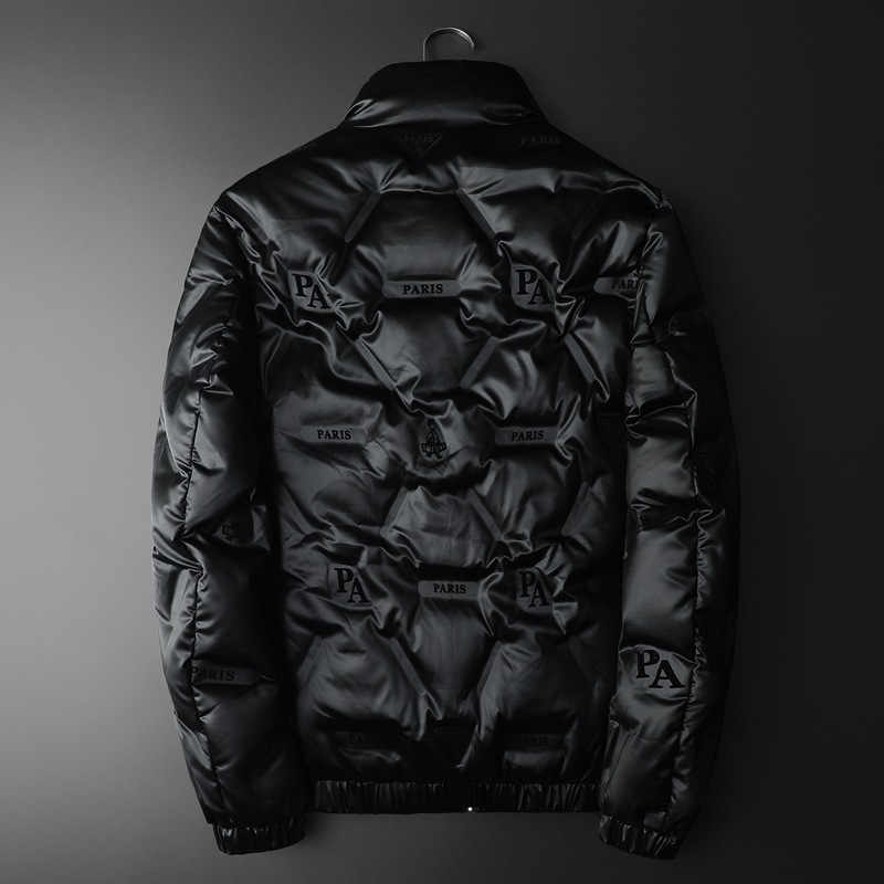 Estación Europea 2023 Invierno nuevo collar del soporte resistente al frío de los hombres abajo chaqueta caliente marca de moda más tamaño chaqueta casual ropa de hombre