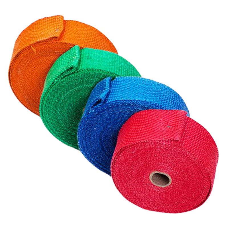 Жаростойкие обмотки с выхлопной трубой обмотки с бананами с стекловолоконными лентой для производителей