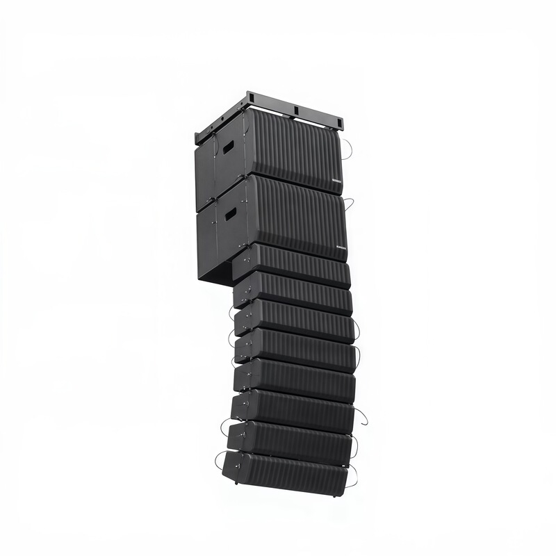 Large-scale suspended line array sound system, multi-unit combination stage array speakers, professional equipment for outdoor performances Large-scale suspended line array sound system, multi-unit combination stage array speakers, professional equipment for outdoor performances