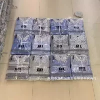Внешнеторговый хвост завод по низкой цене обрабатывает новый средний и пожилой мужчина с лацканом с длинными рукавами