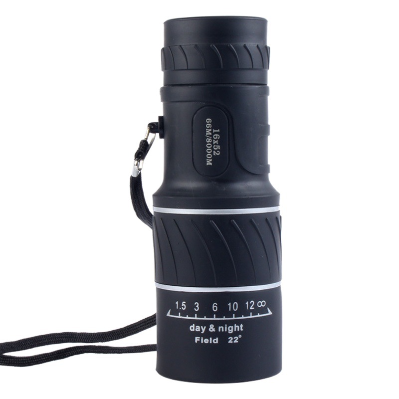 Telescope factory 16X52 single-tube telescope high-power high-definition low-light-level night vision single-tube telescope glasses a generation of hair