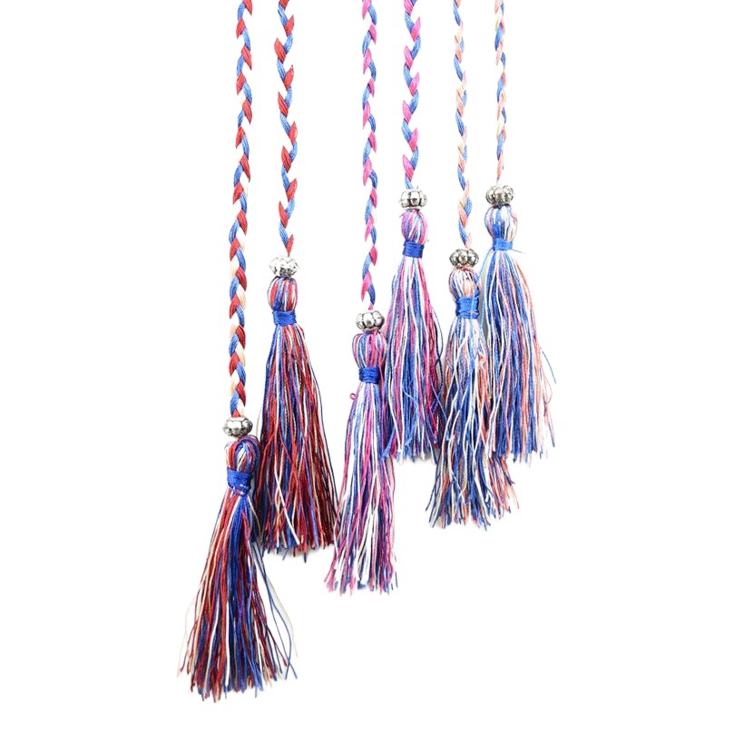 Cinturón de borla tejida cinturón de mujer delgada estilo coreano arco cuerda falda anudada Cadena de cintura decorativa cintura cuerda estudiante