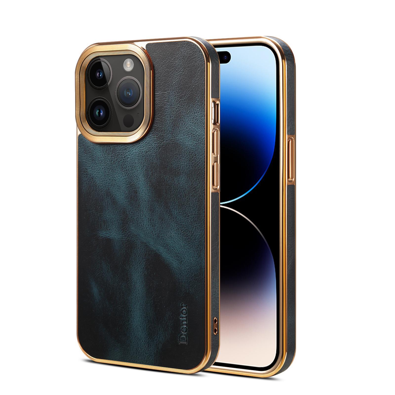 Ốp lưng da dầu iPhone 15 Pro Max kèm giá đỡ và túi đựng thẻ phong cách doanh nhân — [Da bò sáp dầu da đen] ◆ Quy trình mạ điện, [Da bò sáp dầu da xanh] ◆ Quy trình mạ điện, [Da bò sáp dầu da nâu] ◆ Quy trình mạ điện, [Da bò sáp dầu đỏ tía] ◆ Quy trình mạ điện chi tiết 23