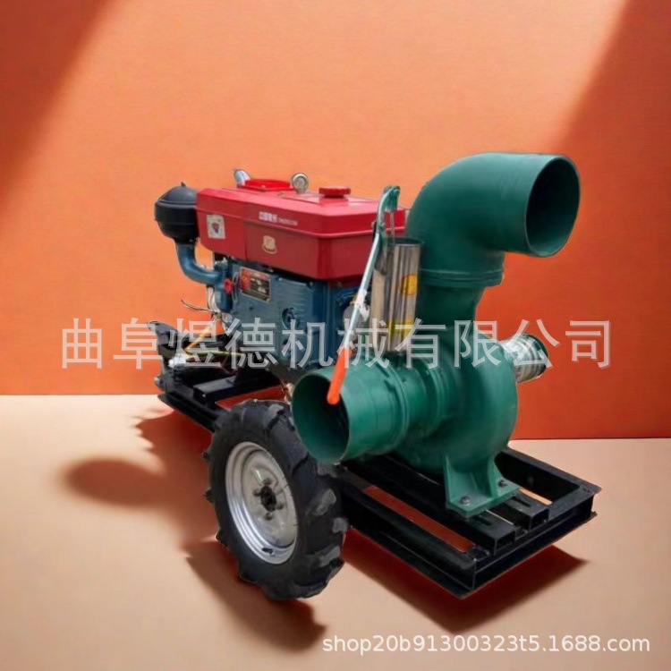 柴油机水泵3寸4寸6寸户外防汛抢险救援抢修排涝小型 水泵抽水泵