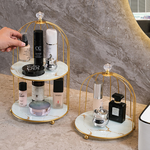 Wholesale bathroom storage shelves, bathroom decoration rack, toilet cosmetic storage box, desktop jewelry lipstick storage rack