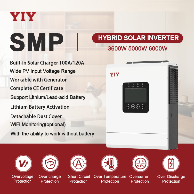 YIY����5000W���̫���������5Kw24VDC ת220VAC �����Ҳ������