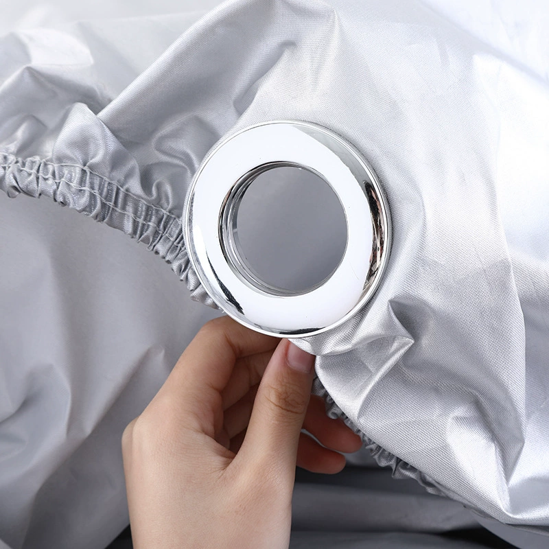 [Electric vehicle protective sheath thick silver coated car]