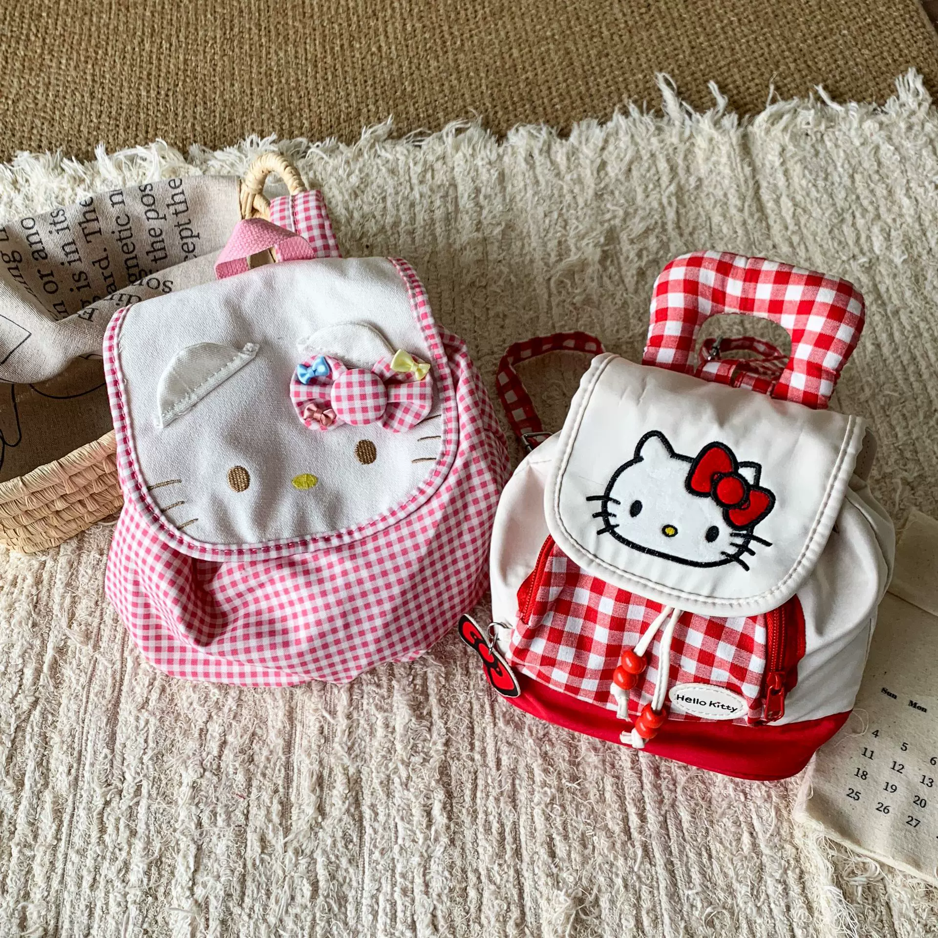 蔗梨童装女童双肩包2026新款可爱卡通甜美儿童背包婴儿女宝宝书包