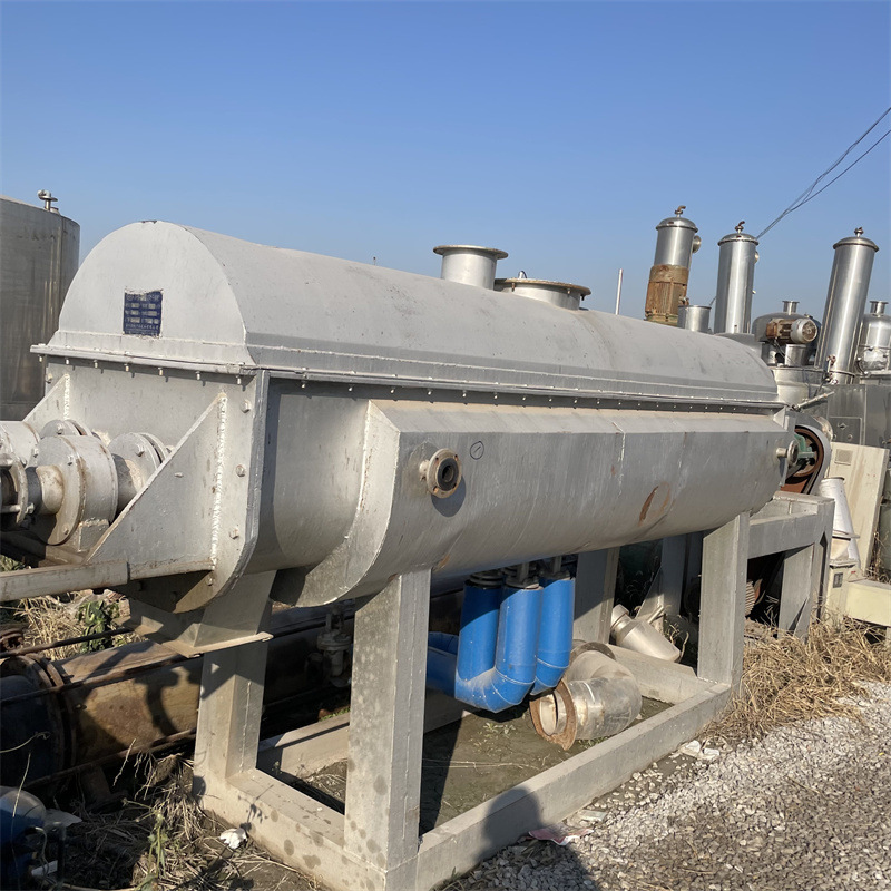 供应二手双轴桨叶干燥机 化工污泥干燥设备 不锈钢干燥装置