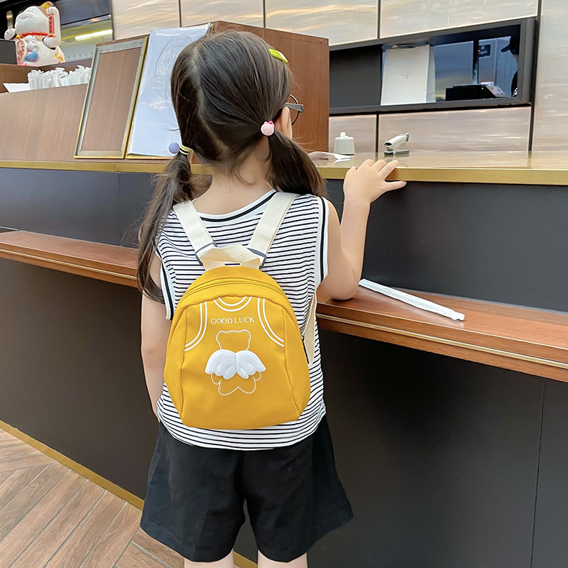 Jardín infantil para niños 1-3 años 2 mochila escolar pequeña bebé niño niña mochila mini mochila de lona de dibujos animados