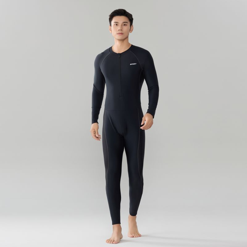 Men's Swimming Suit suit New Jellyfish Suit Men's Long Sleeve Trousers Floating Diving Suit plus size Quick-drying Sunscreen Surfer Suit