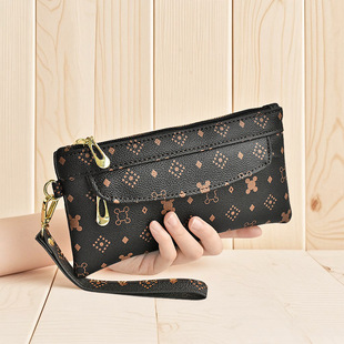 Stall Women's Bag New Printed Women's Clutch Bag Simple Mobile Phone Bag Summer Casual Shopping Handbag