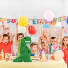 皮纳塔独角兽恐龙场地装饰派对用品儿童节聚会游戏敲打式砸糖道具