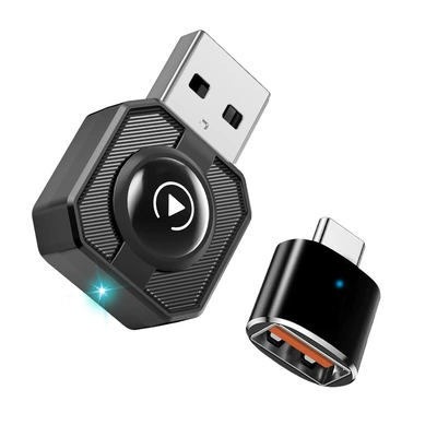 Wireless Carplay 4-in-1 Carplay Box Supports Screen Mirroring for Domestic Android Phones Without Any Lag (Simsiz CarPlay və Android Auto) - m32