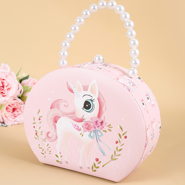 Handheld children's cartoon cute storage system