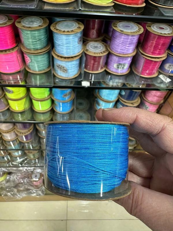 台湾線メタ72号0.8mm玉線卸売り綿ナイロン線中国結線ジュエリー編み紐材料|undefined