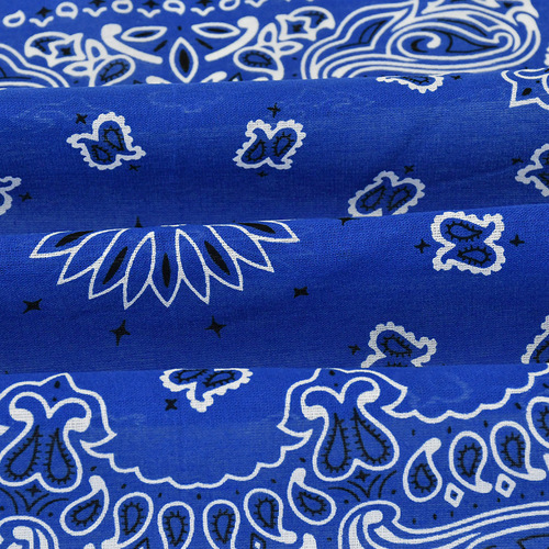 Cross-border direct supply streetwear hip-hop bandana cycling headscarf 100% cotton 30g Lipes waistnut flower headscarf