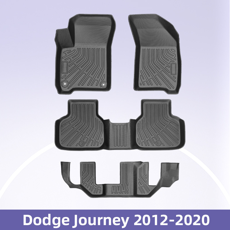 Para Dodge Journey 2012 - 2020 3D todo el tiempo TPE almohadilla de pie almohadilla de maletero