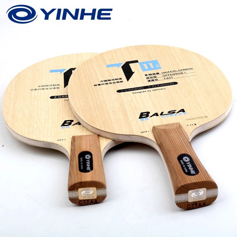 Galaxy ping-pong tablero inferior T11 raqueta de ping-pong carbono inorgánico tablero inferior de arco rápido tipo golpear horizontal golpear directo