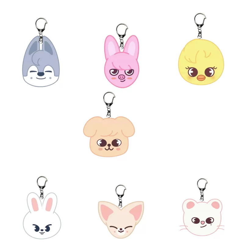 Cartoon acrylic doll, keychain, new collection