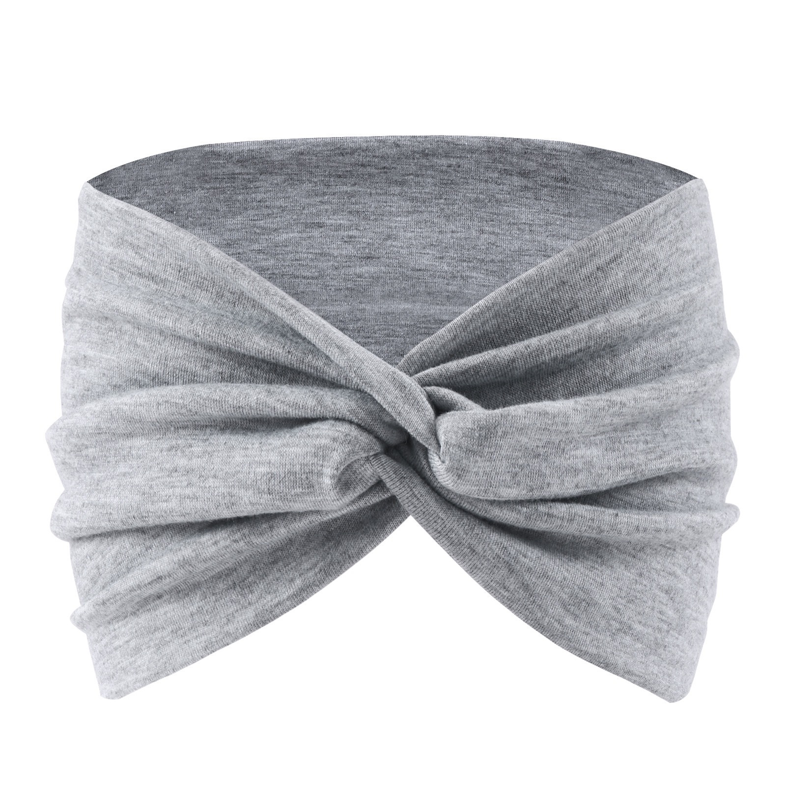 Europa y los Estados Unidos de color sólido banda de pelo deportiva ancho banda de pelo antiperspirante bandana de pelo yoga fitness banda de pelo deportiva absorción de sudor adornamiento para el pelo