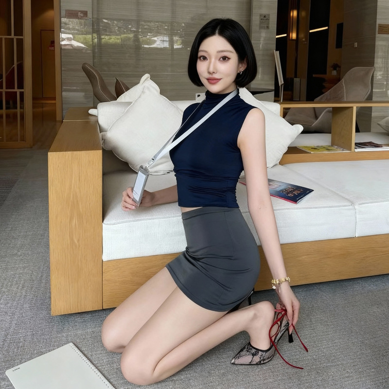 Secretary Hip Skirt, Stewardess Uniform, Passionate Nightclub, No-Take-Off Suit, Sexy and Interesting Underwear, Pure Lust Style