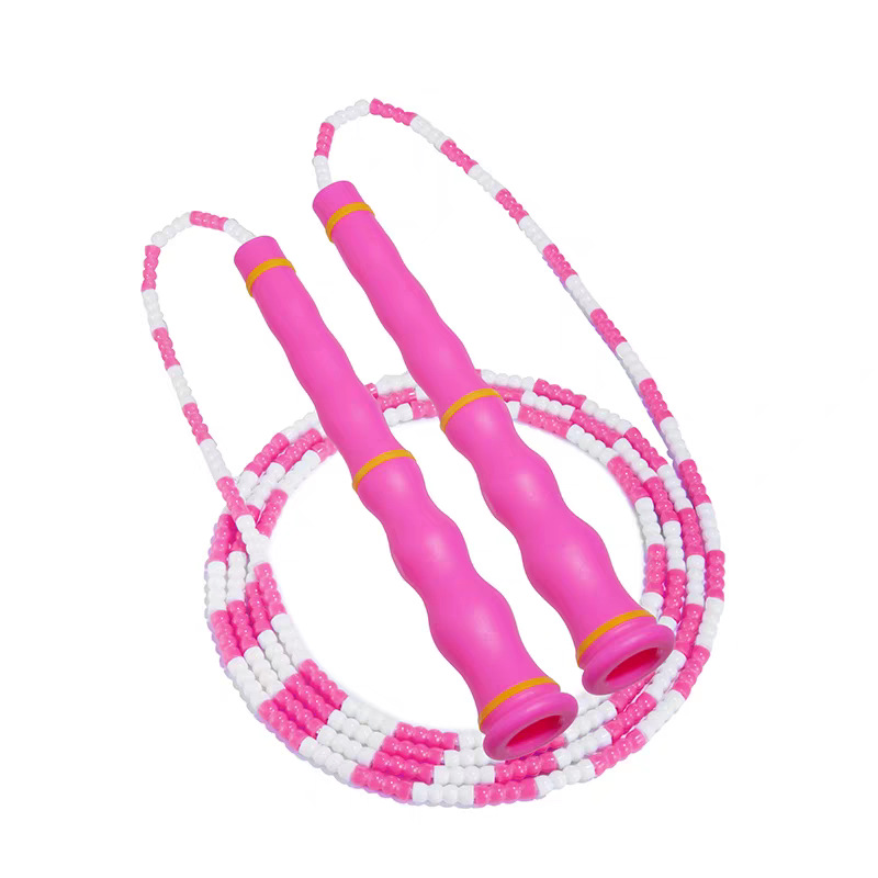 Three-ring gourd handle bamboo section 2.8m two-color bamboo section [pink]