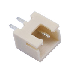 XH2.54mm Pitch 180-Degree Straight Pin Connector, beige temperature-resistant terminal, single-row foot, factory wholesale