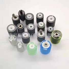 搓纸轮定做 胶辊定做 五金包胶 橡胶聚氨酯 打印机 复印机扫描仪