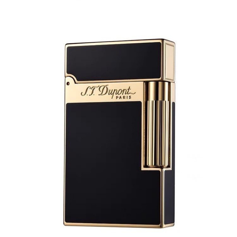 Original STD.upont Du Peng Langson encendedor de cobre puro polea lateral encendedor inflable regalo de alta gama para hombres
