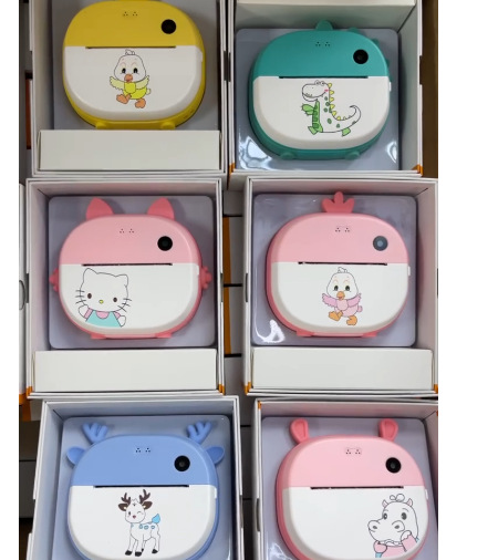 La nueva cámara de impresión infantil Y600 - 1 puede tomar fotografías de juguetes para bebés niñas pequeñas cámaras digitales