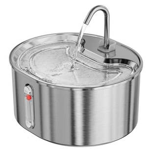 Pet water dispenser large capacity 304 stainless steel faucet loop filter cat dog water feeder hot new