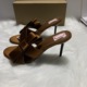 Home new women's shoes high heels temperament socialite bow decoration high heels exposed toes sexy