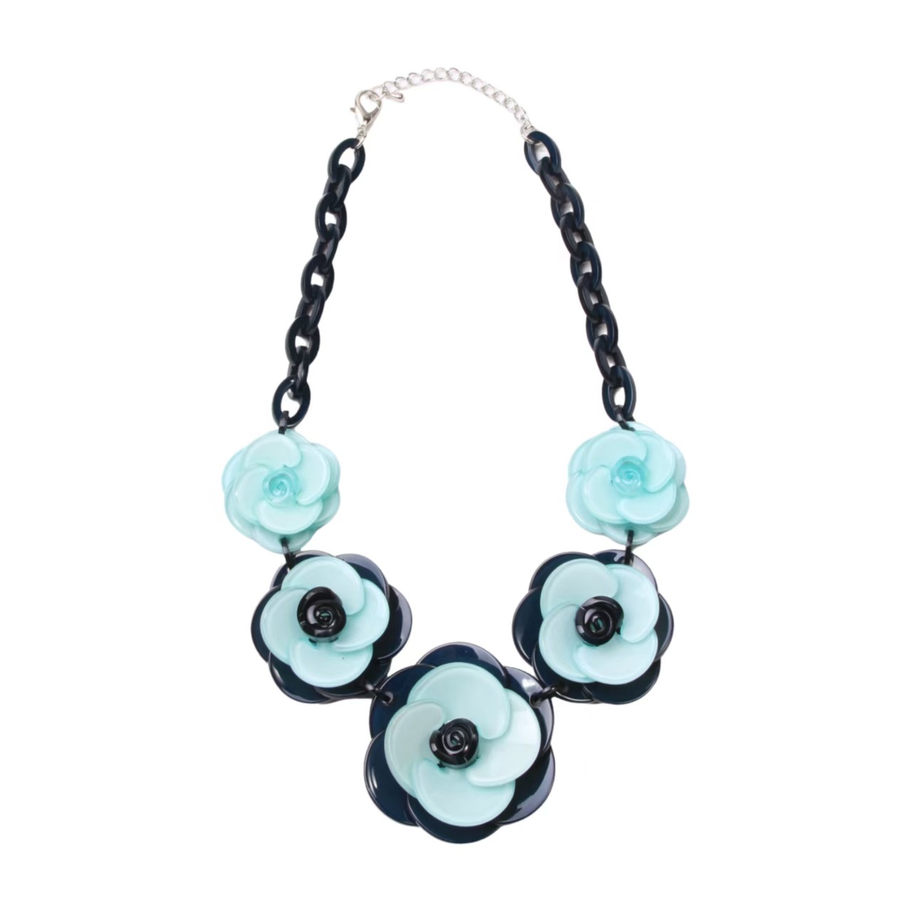 진한 파란색 + 하늘색