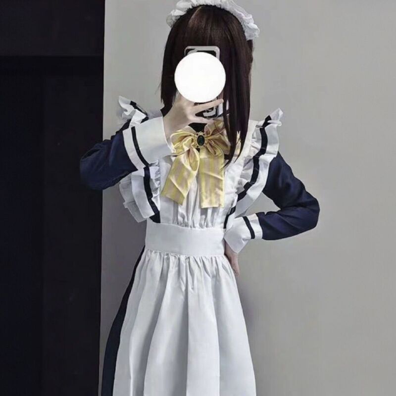 Zaizi Sister Maid Costume Cosplay Full Set Outfit Starlight Cafe and Death Butterfly Main Character Natsume Four Seasons Cosplay Costume