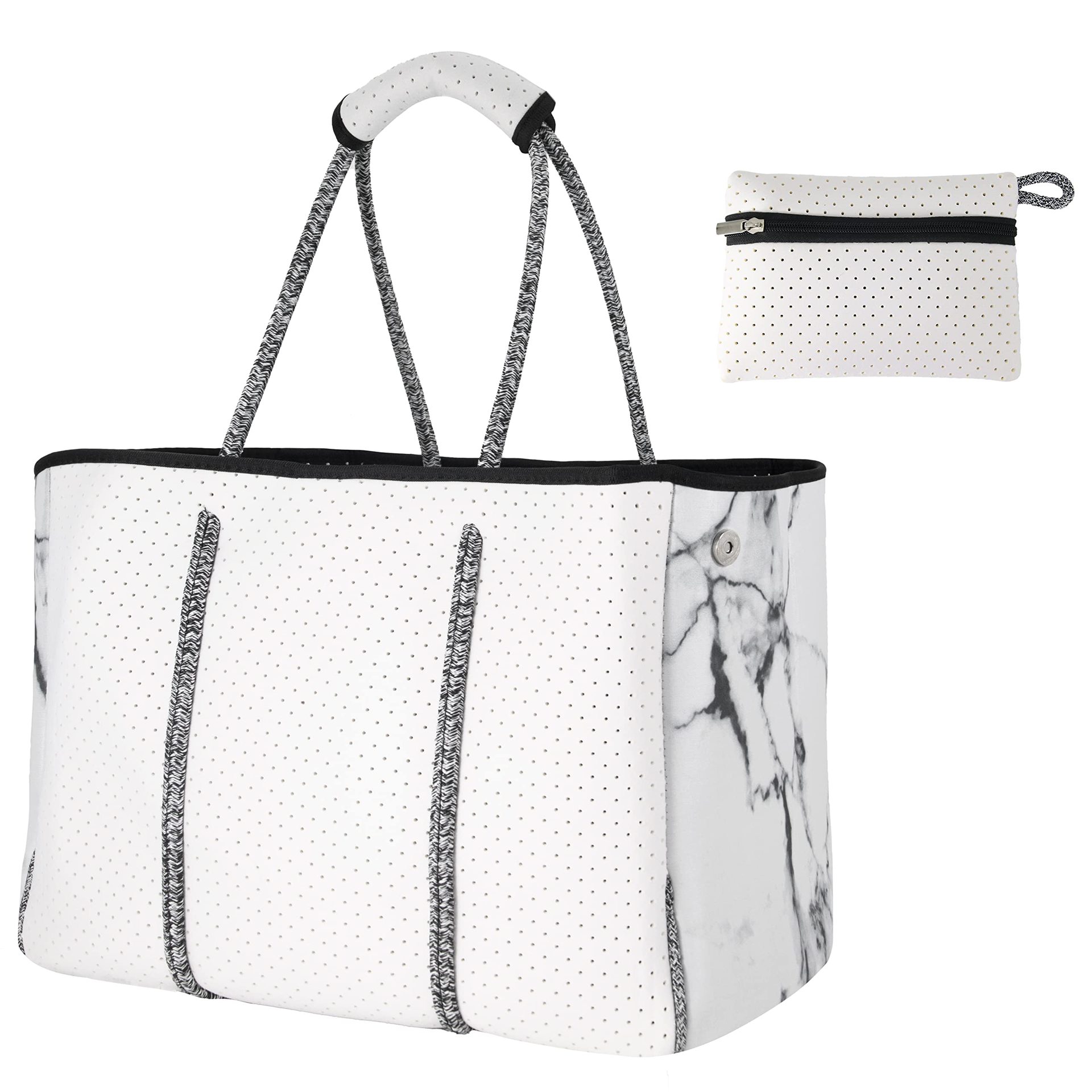 Neoprene Handbag Summer Beach Bag Travel Shoulder Bag Waterproof Pool Bag for Men and Women