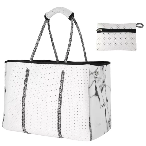 Neoprene Handbag Summer Beach Bag Travel Shoulder Bag Waterproof Pool Bag for Men and Women