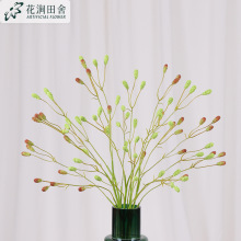 跨境仿真绿植小4叉地榆桑葚果热销北欧家居婚庆圣诞插花配材批发