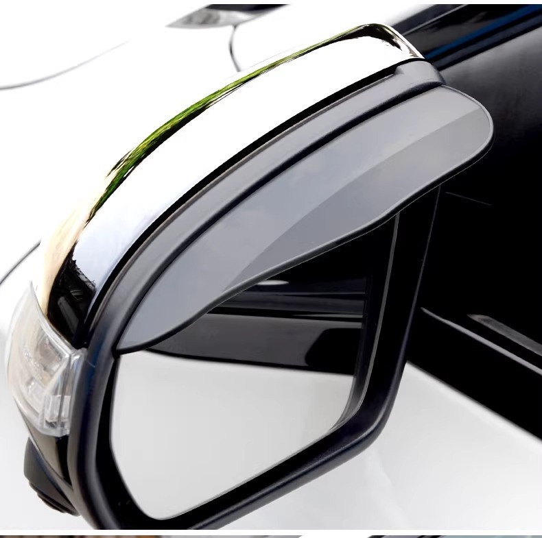 Car Rain Eyebrow Rearview Mirror Rain Shield Window Rain Board Rainproof Sunshade Rain Shield Widened Universal Accessory