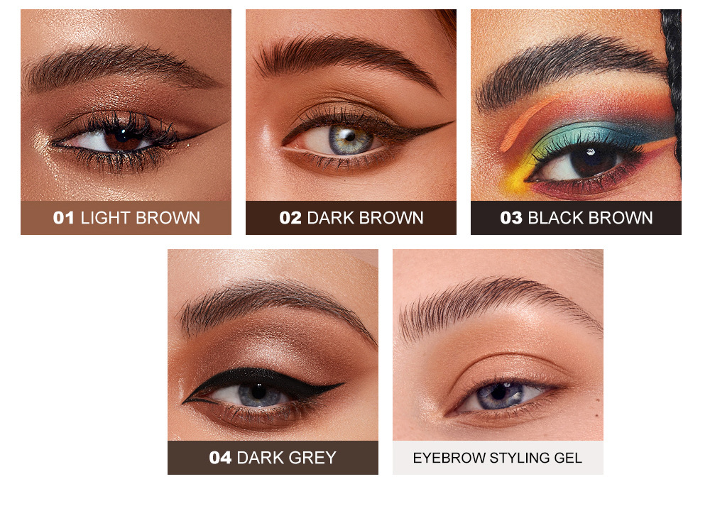 YOUNG VISION Eyebrow Dye is a three-dimensional shaping eyebrow gel that is wild and natural, and is not easy to smudge undefined