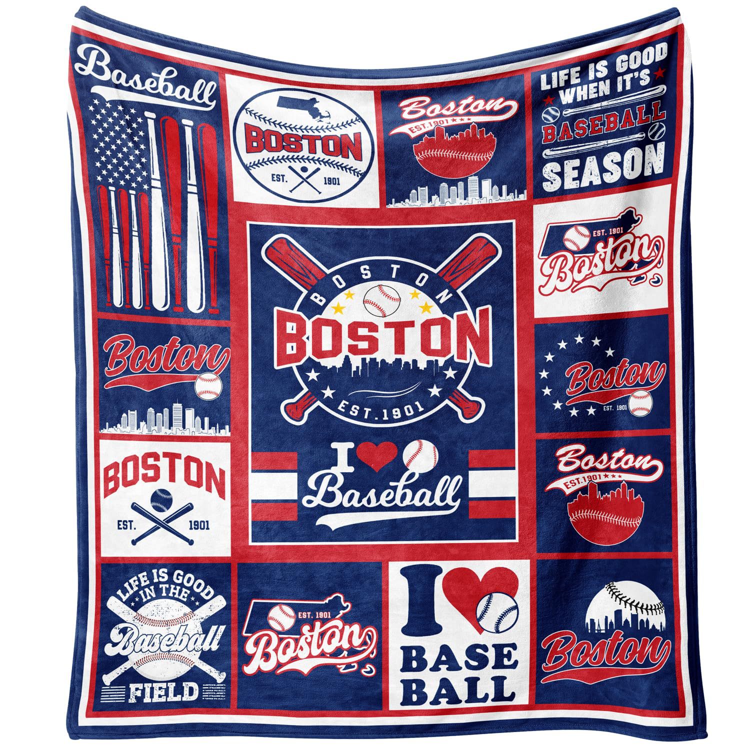 Mantras de béisbol para regalos para niños y hombres de todas las edades. Regalos de franela mantas cálidas para equipos de béisbol.